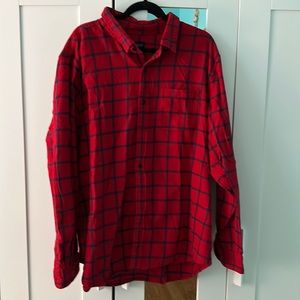 American Eagle Flannel Button Up Shirt Size 3XL